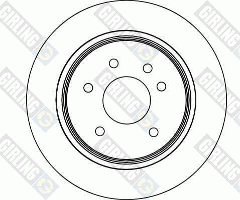 Girling 6040942 - Bremžu diski ps1.lv