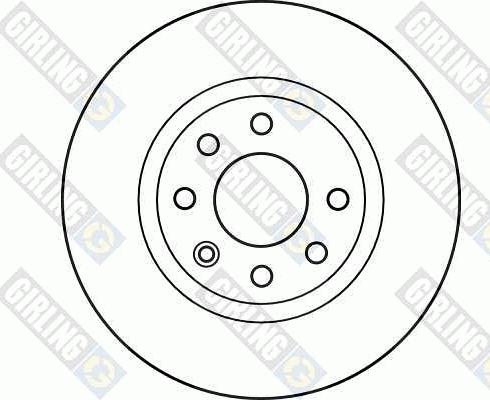 Girling 6043003 - Bremžu diski ps1.lv