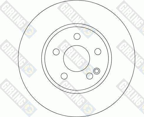 Girling 6043731 - Bremžu diski ps1.lv