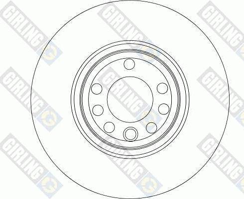 Girling 6042664 - Bremžu diski ps1.lv