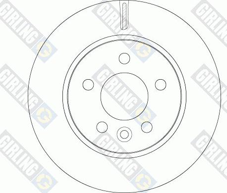 Girling 6064821 - Bremžu diski ps1.lv