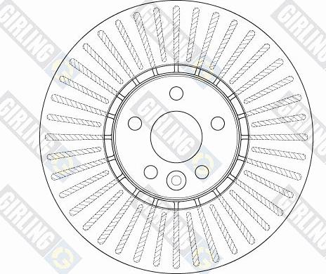 Girling 6064725 - Bremžu diski ps1.lv