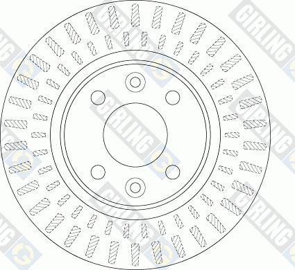 Girling 6065341 - Bremžu diski ps1.lv