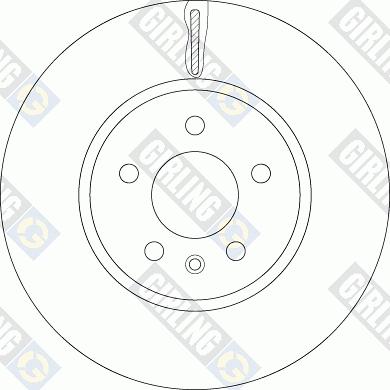 Girling 6062601 - Bremžu diski ps1.lv