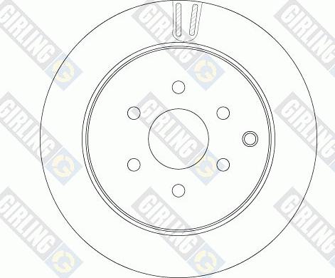 Girling 6062892 - Bremžu diski ps1.lv