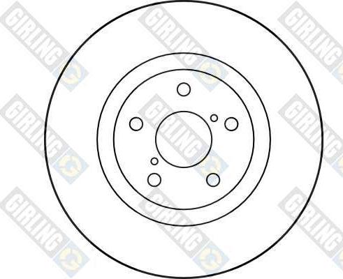 Girling 6014371 - Bremžu diski ps1.lv