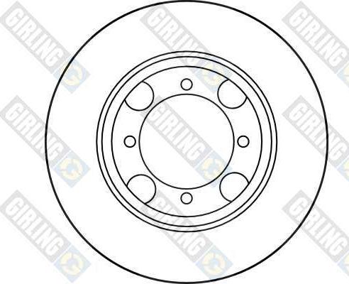 Girling 6014281 - Bremžu diski ps1.lv