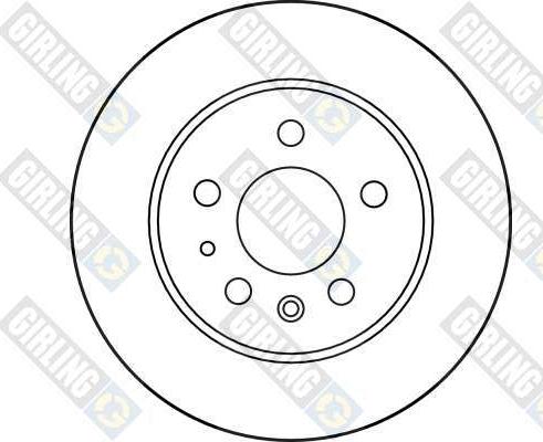 Girling 6015744 - Bremžu diski ps1.lv