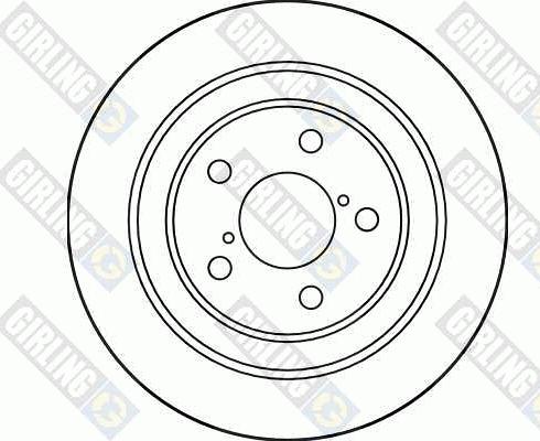Girling 6030924 - Bremžu diski ps1.lv