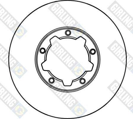 Girling 6020011 - Bremžu diski ps1.lv