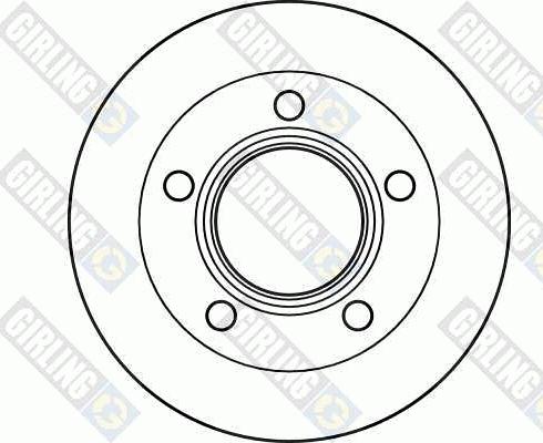 Girling 6020085 - Bremžu diski ps1.lv