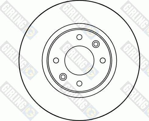 Girling 6027961 - Bremžu diski ps1.lv