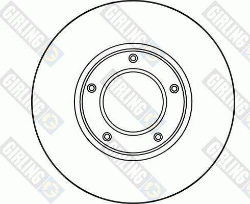 Girling 6027451 - Bremžu diski ps1.lv
