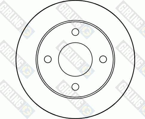 Girling 6027251 - Bremžu diski ps1.lv