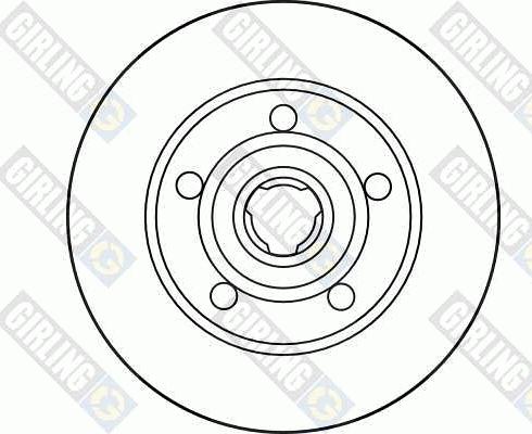 Girling 6027714 - Bremžu diski ps1.lv