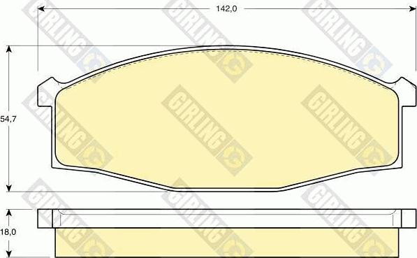 Girling 6131179 - Bremžu uzliku kompl., Disku bremzes ps1.lv