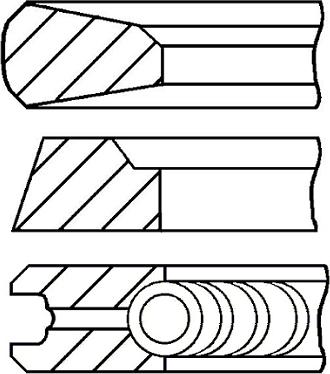 Goetze Engine 08-502600-00 - Virzuļa gredzenu komplekts ps1.lv