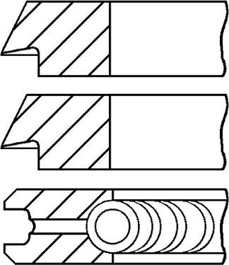 Goetze Engine 08-140500-00 - Virzuļa gredzenu komplekts ps1.lv