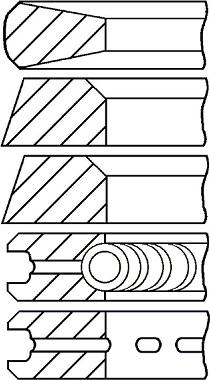 Goetze Engine 08-166611-10 - Virzuļa gredzenu komplekts ps1.lv