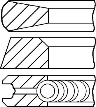 Goetze Engine 08-282200-10 - Virzuļa gredzenu komplekts ps1.lv