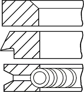 Goetze Engine 08-154400-00 - Virzuļa gredzenu komplekts ps1.lv