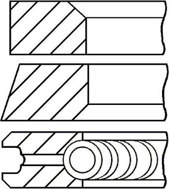 Goetze Engine 08-136407-00 - Virzuļa gredzenu komplekts ps1.lv