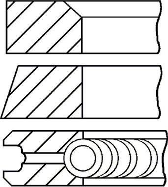 Goetze Engine 08-442100-00 - Virzuļa gredzenu komplekts ps1.lv