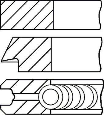 Goetze Engine 08-124000-00 - Virzuļa gredzenu komplekts ps1.lv