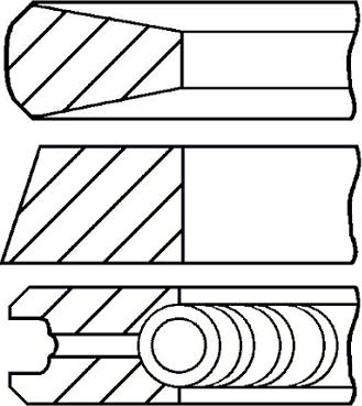 Goetze Engine 08-136500-00 - Virzuļa gredzenu komplekts ps1.lv