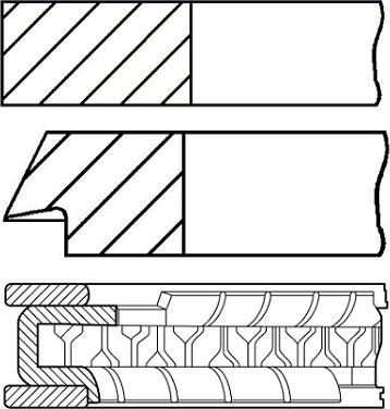 Goetze Engine 08-502800-00 - Virzuļa gredzenu komplekts ps1.lv