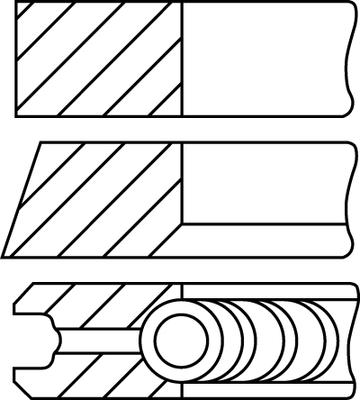 Goetze Engine 08-110500-10 - Virzuļa gredzenu komplekts ps1.lv