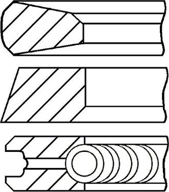 Goetze Engine 08-142000-00 - Virzuļa gredzenu komplekts ps1.lv