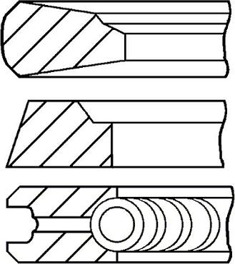 Goetze Engine 08-960800-00 - Virzuļa gredzenu komplekts ps1.lv