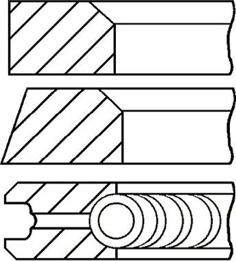 Goetze Engine 08-117907-00 - Virzuļa gredzenu komplekts ps1.lv