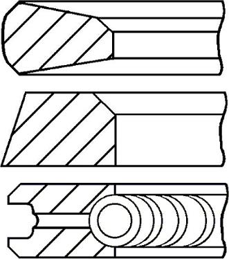 Goetze Engine 08-784821-00 - Virzuļa gredzenu komplekts ps1.lv