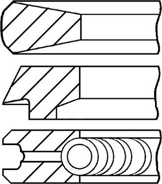 Goetze Engine 08-121900-00 - Virzuļa gredzenu komplekts ps1.lv