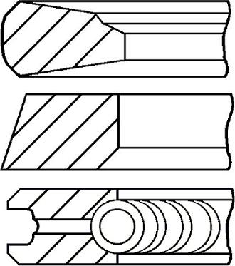 Goetze Engine 08-127900-00 - Virzuļa gredzenu komplekts ps1.lv