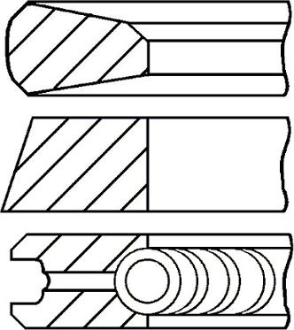 Goetze Engine 08-432500-00 - Virzuļa gredzenu komplekts ps1.lv