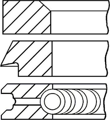 Goetze Engine 08-215306-10 - Virzuļa gredzenu komplekts ps1.lv