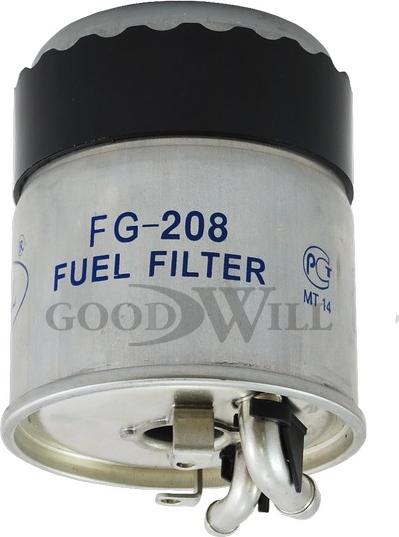 GoodWill FG 208 - Degvielas filtrs ps1.lv