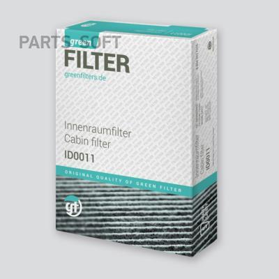 Green Filter IF0249 - Filtrs, Salona telpas gaiss ps1.lv