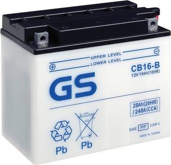 GS GS-CB16-B - Startera akumulatoru baterija ps1.lv