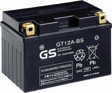 GS GS-GT12A-BS - Startera akumulatoru baterija ps1.lv