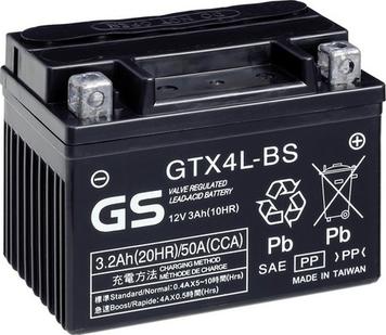 GS GS-GTX4L-BS - Startera akumulatoru baterija ps1.lv