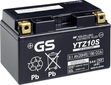 GS GS-YTZ10S - Startera akumulatoru baterija ps1.lv