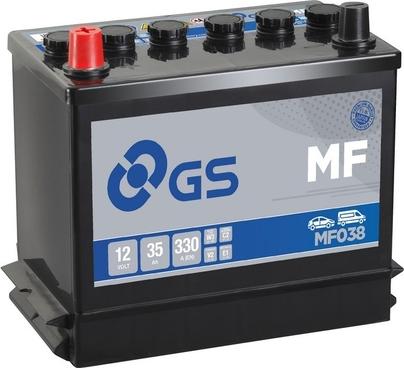 GS MF038 - Startera akumulatoru baterija ps1.lv