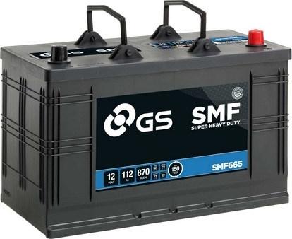 GS SMF665 - Startera akumulatoru baterija ps1.lv