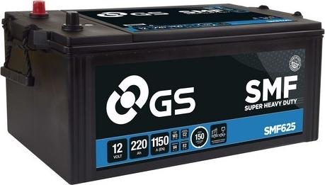GS SMF625 - Startera akumulatoru baterija ps1.lv
