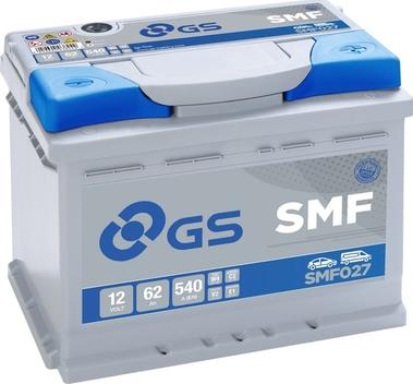 GS SMF027 - Startera akumulatoru baterija ps1.lv