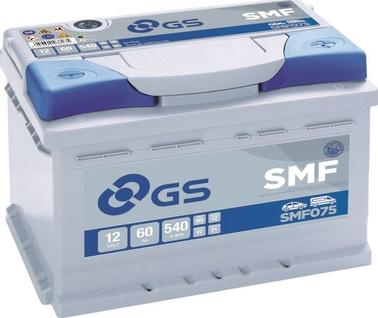 GS SMF075 - Startera akumulatoru baterija ps1.lv